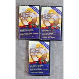 40 Years Of Million-Dollar Memories Cassette Tapes Set Readers Digest 1983